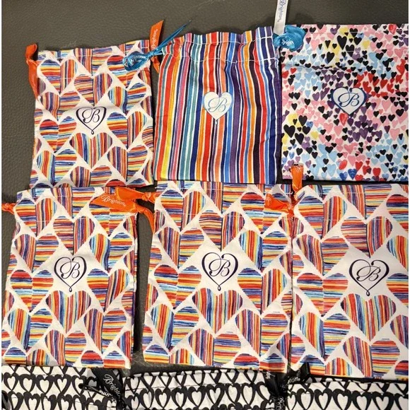 Brighton Collectible Lot of 13 Jewelry Bags Pouches Drawstring Dust Bag Cover - Picture 2 of 5